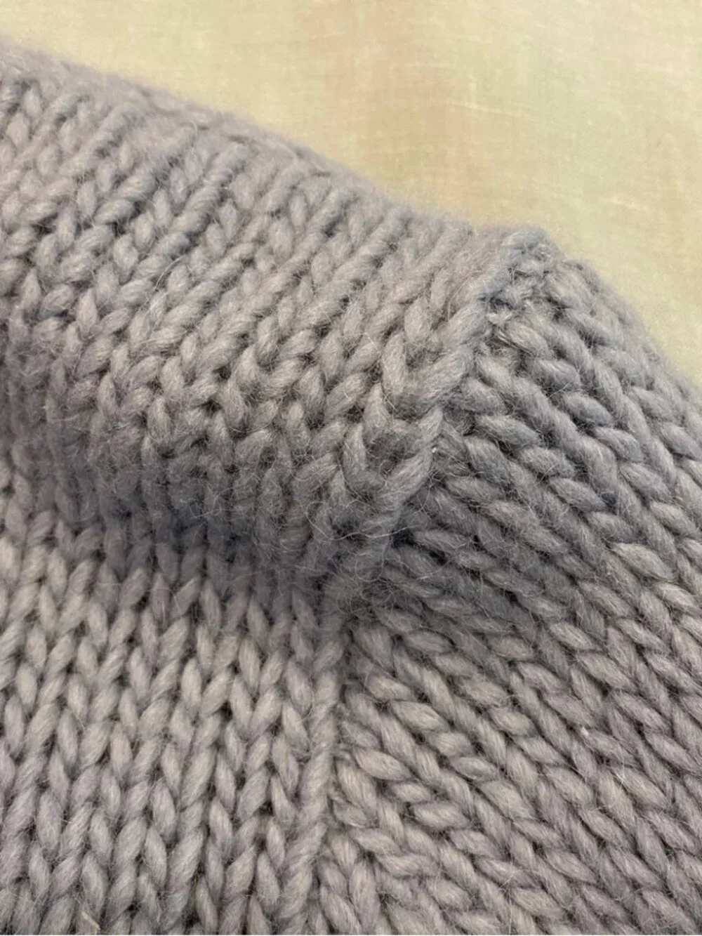 J. Crew powder blue wool alpaca chunky knit turtleneck sweater